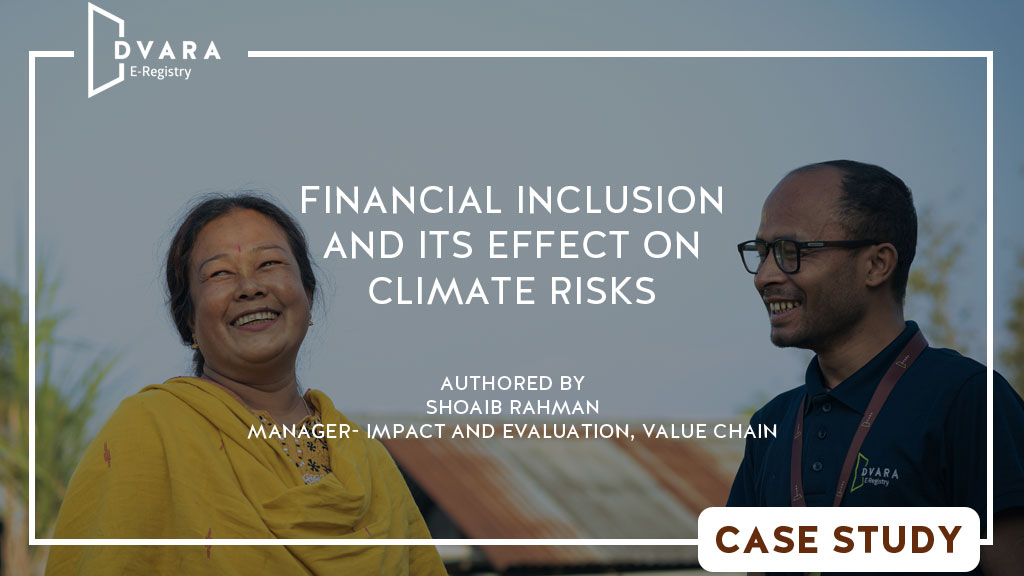 Financial Inclusion and Its Effect on Climate Risks